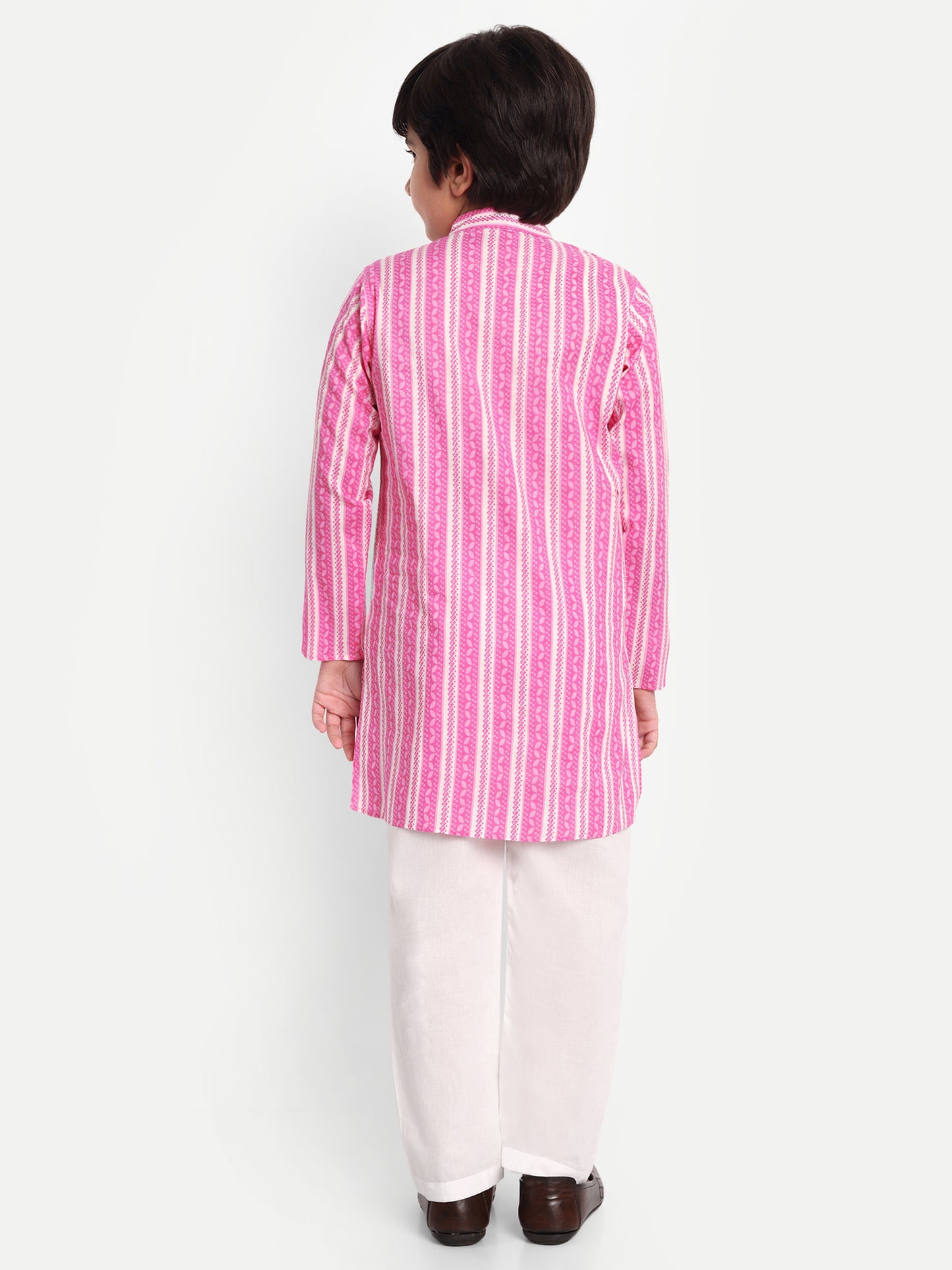 Little Maharaja: Pink Kurta Pyjama for boys for Festive,Wedding & special family occasions!