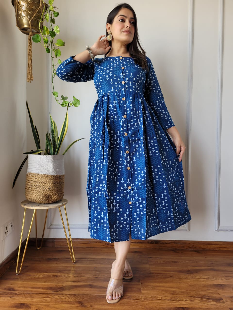 Bagru hand-printed "One Piece Dress" (11 variants)