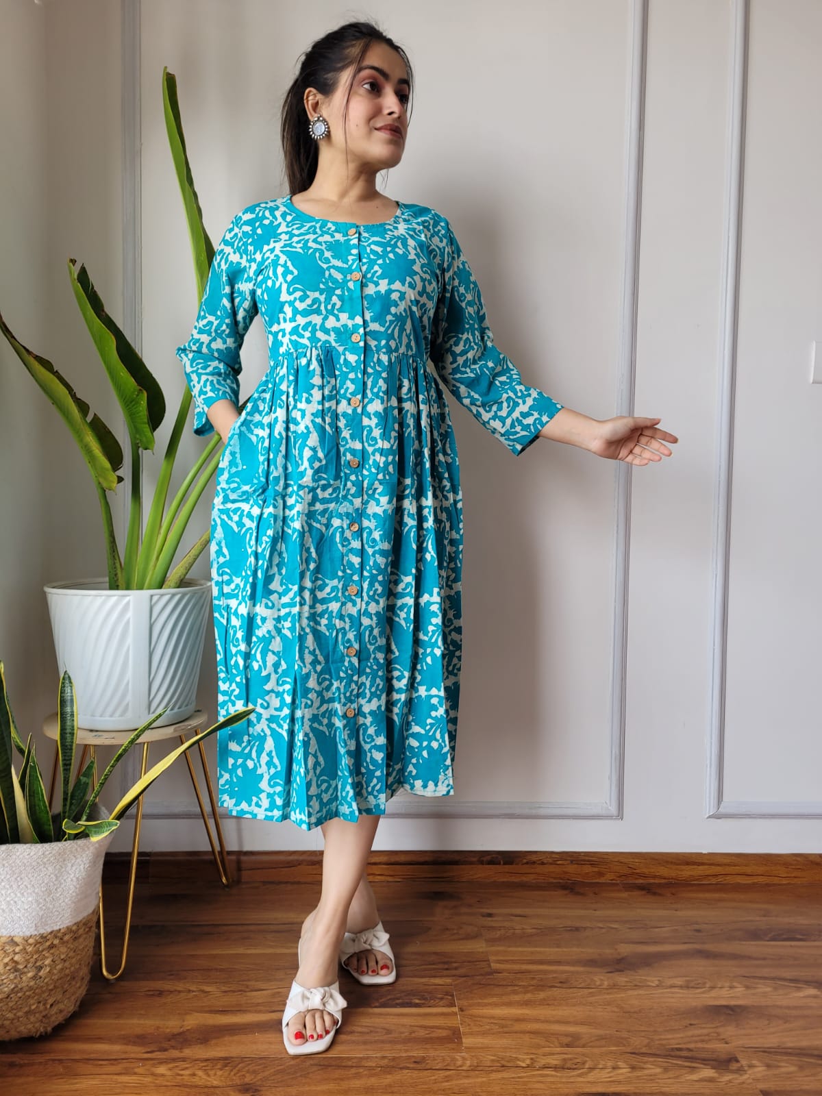 Pure Cotton One Piece Dress (48 variants)