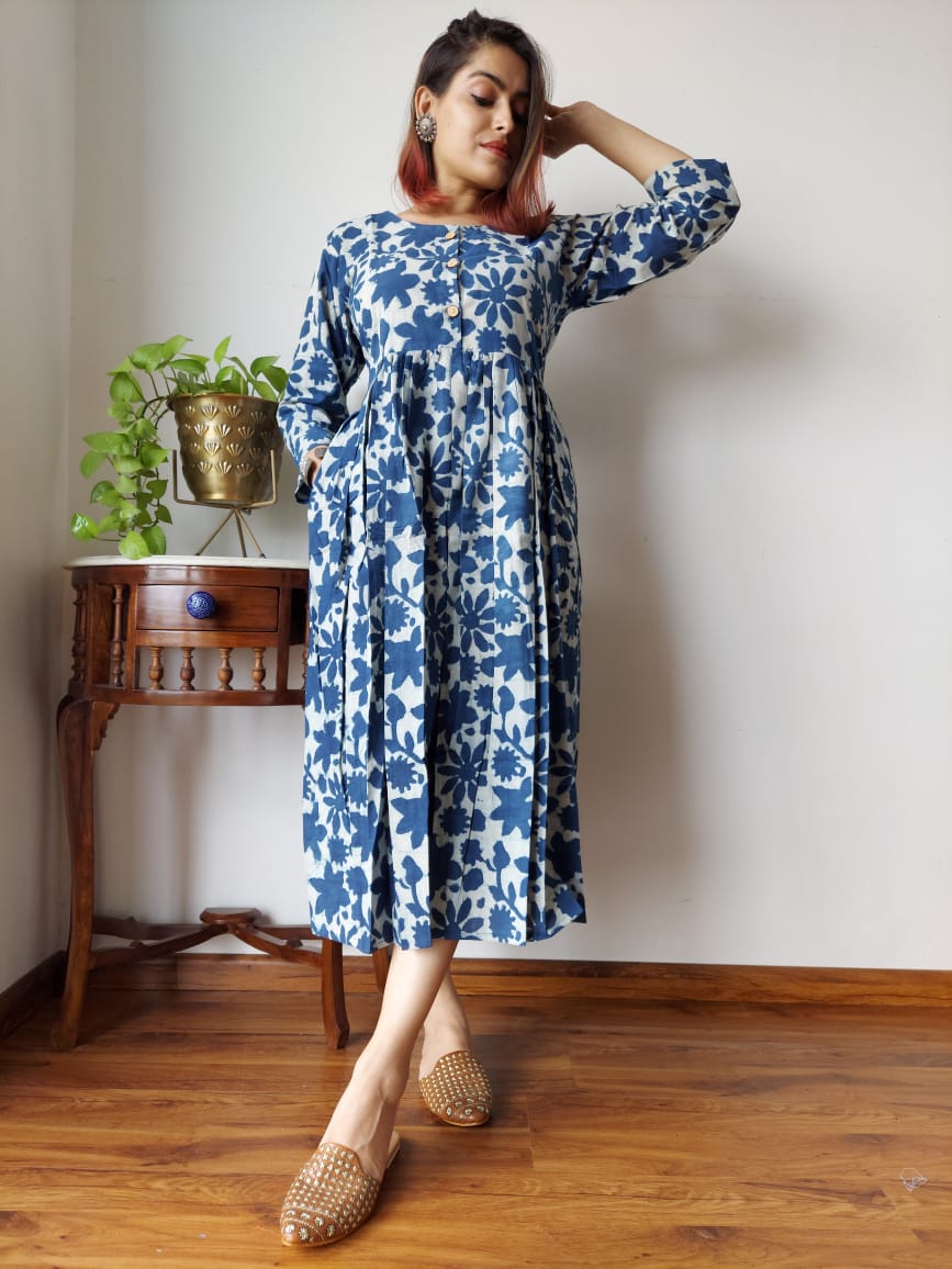 Pure Cotton One Piece Dress (48 variants)