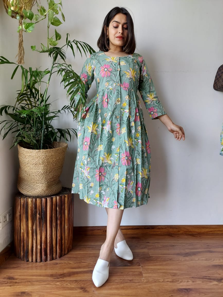 Pure Cotton One Piece Dress (48 variants)