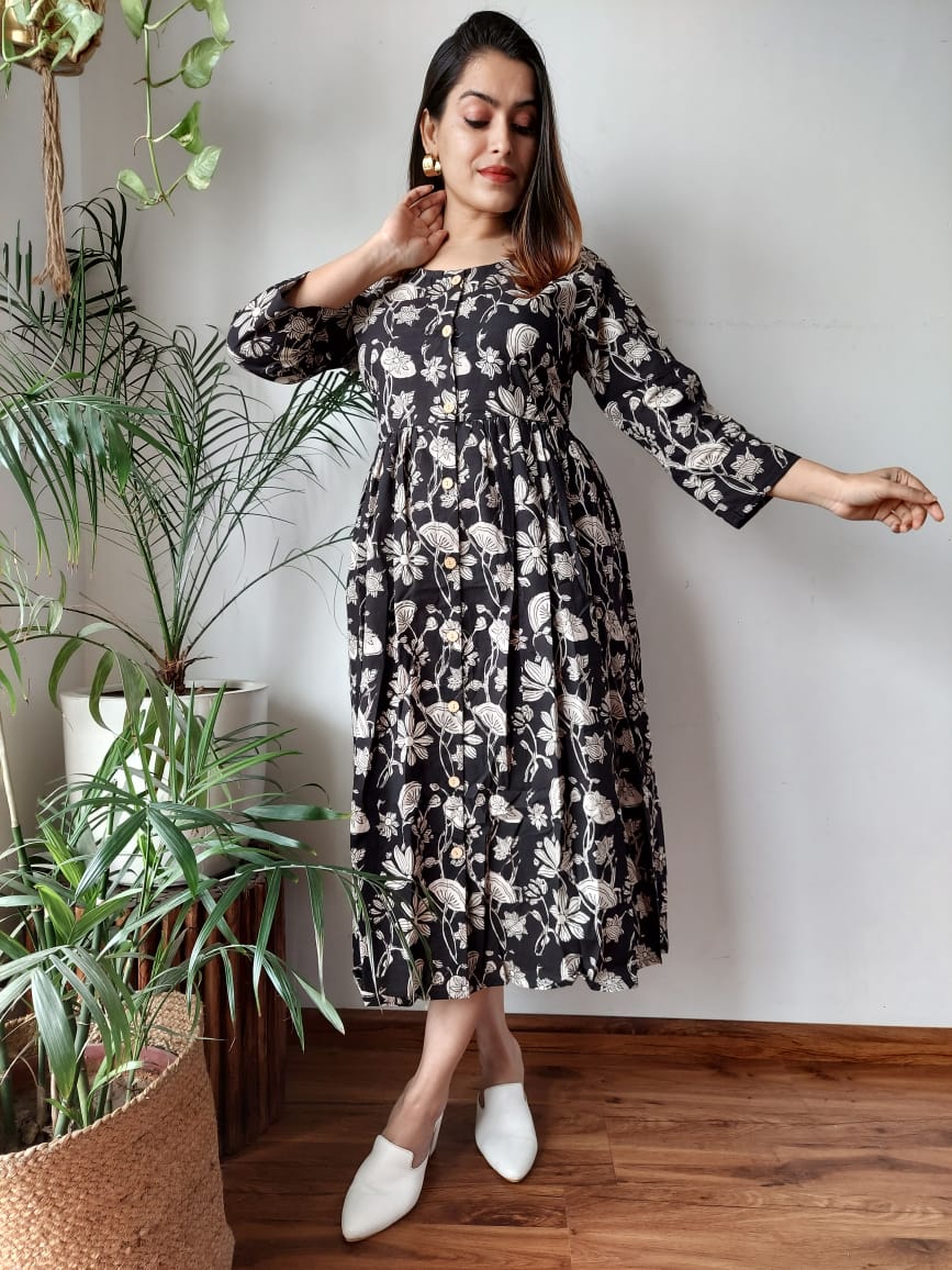 Pure Cotton One Piece Dress (48 variants)
