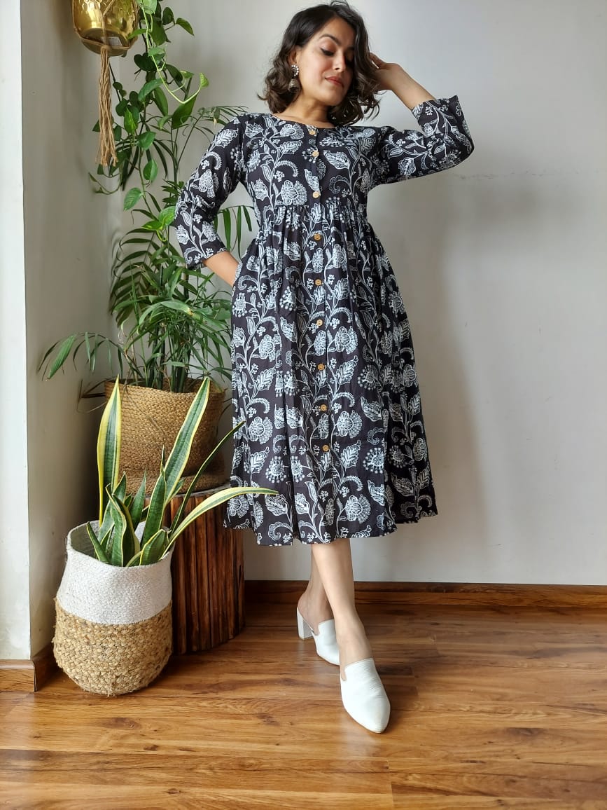 Pure Cotton One Piece Dress (48 variants)