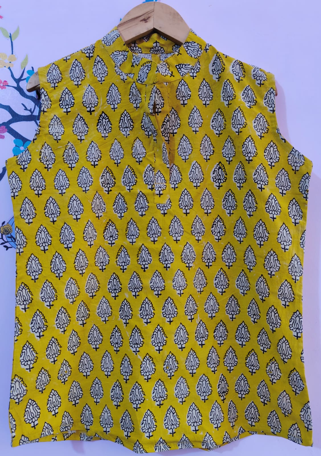 Summer Special Printed Cotton Cambric Sleeveless Tops (40+ variants)