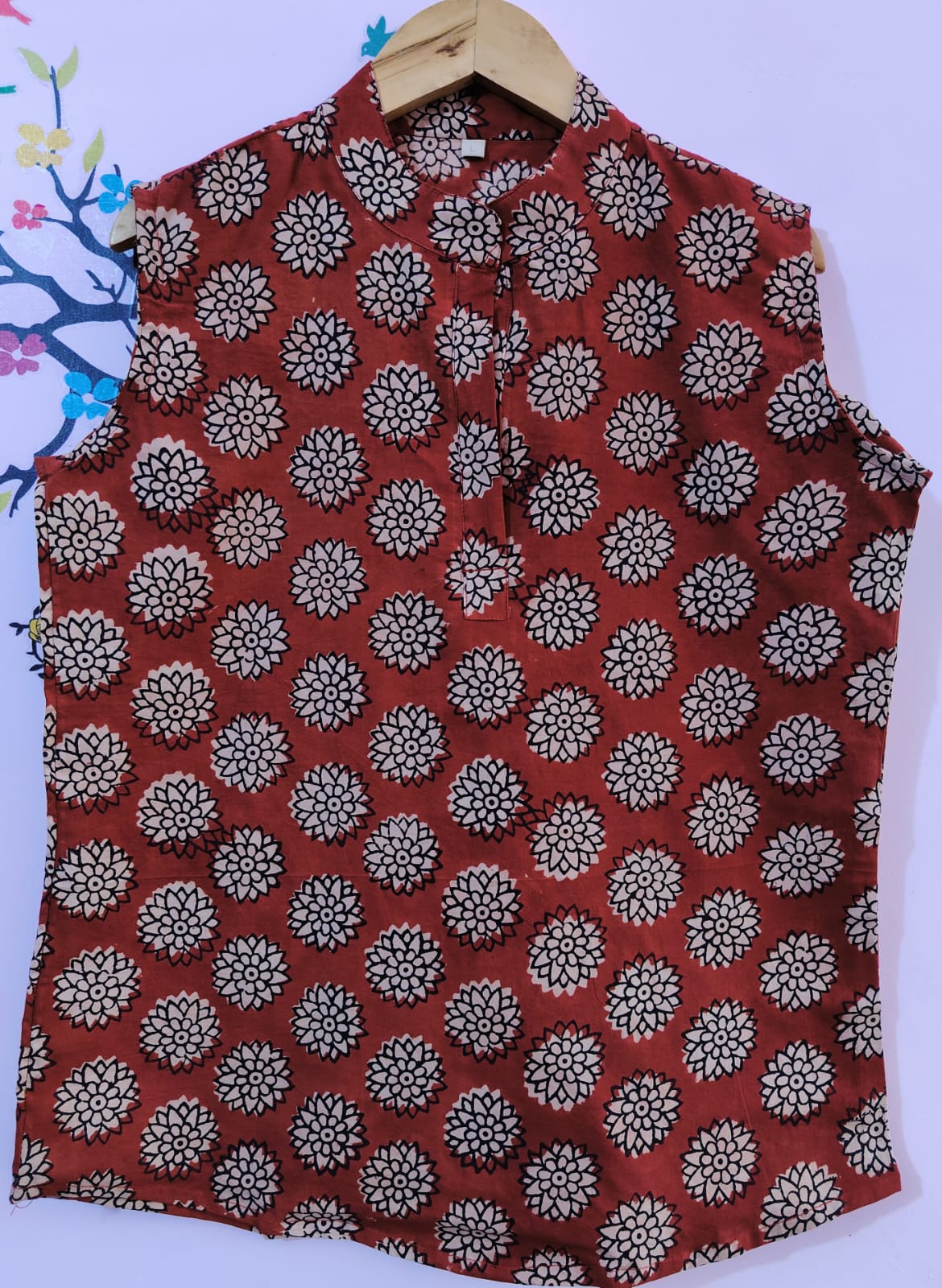 Summer Special Printed Cotton Cambric Sleeveless Tops (40+ variants)