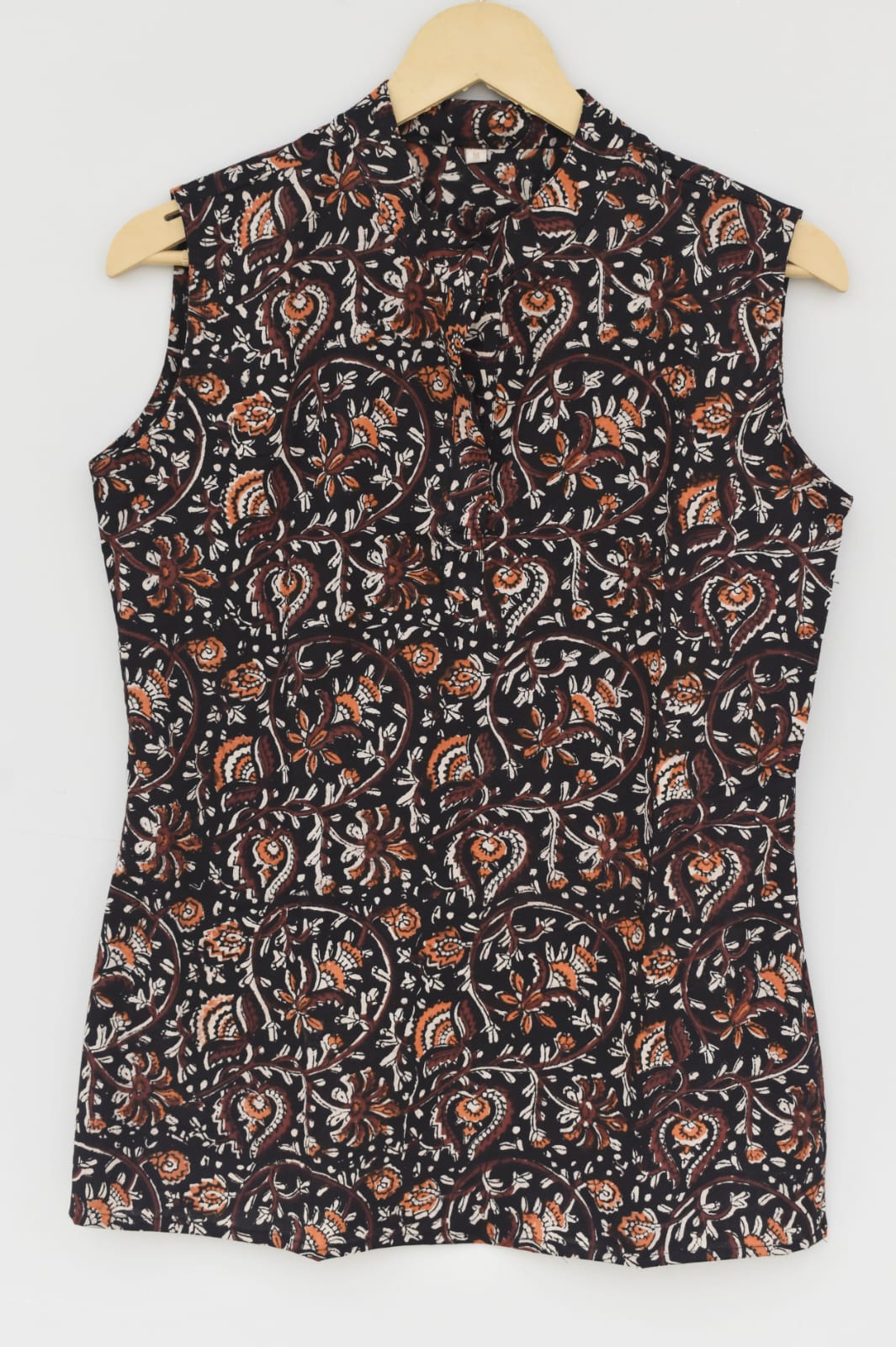 Summer Special Printed Cotton Cambric Sleeveless Tops (40+ variants)